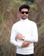 High Neck Sweatshirt (Mock Neck) - Image 2