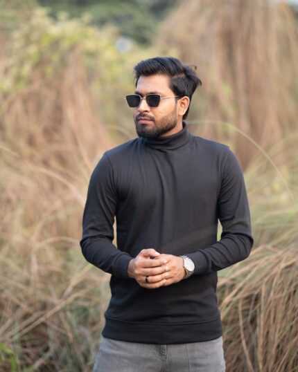 High Neck Sweatshirt (Mock Neck)